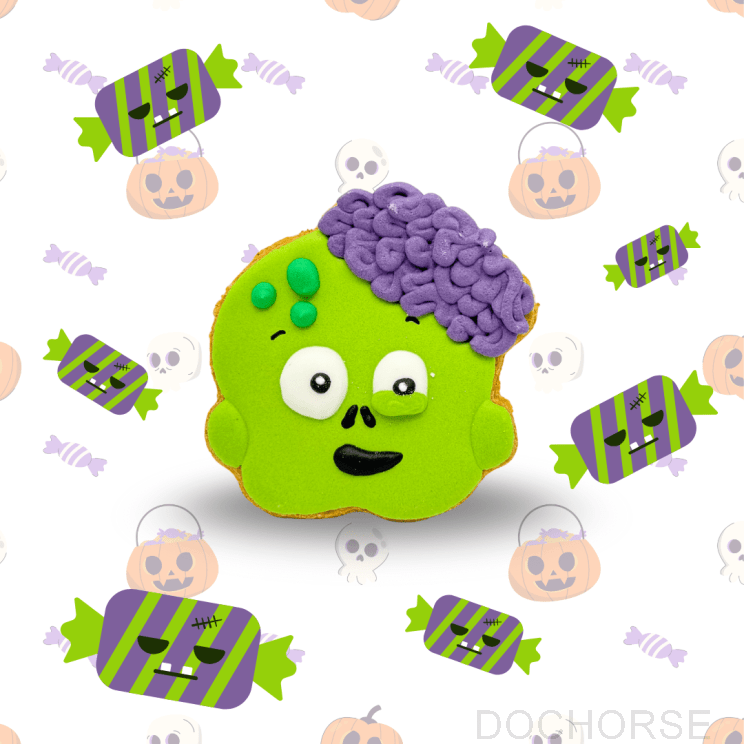Candy Horse Halloween Cookie 2.0 Zombie