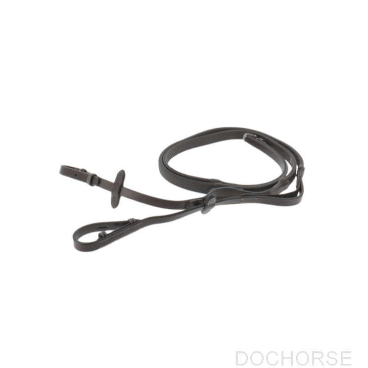 Penelope Rubber Reins Élastique Black