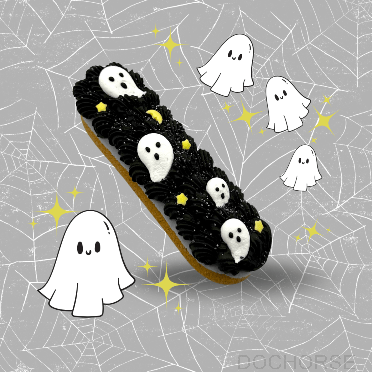 Candy Horse Halloween Eclair