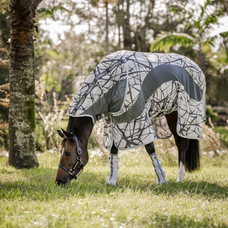 Amigo Camofly Vliegendeken Grijs