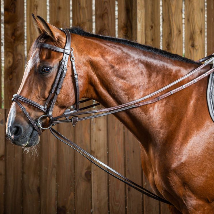 Dyon slofteugel leer