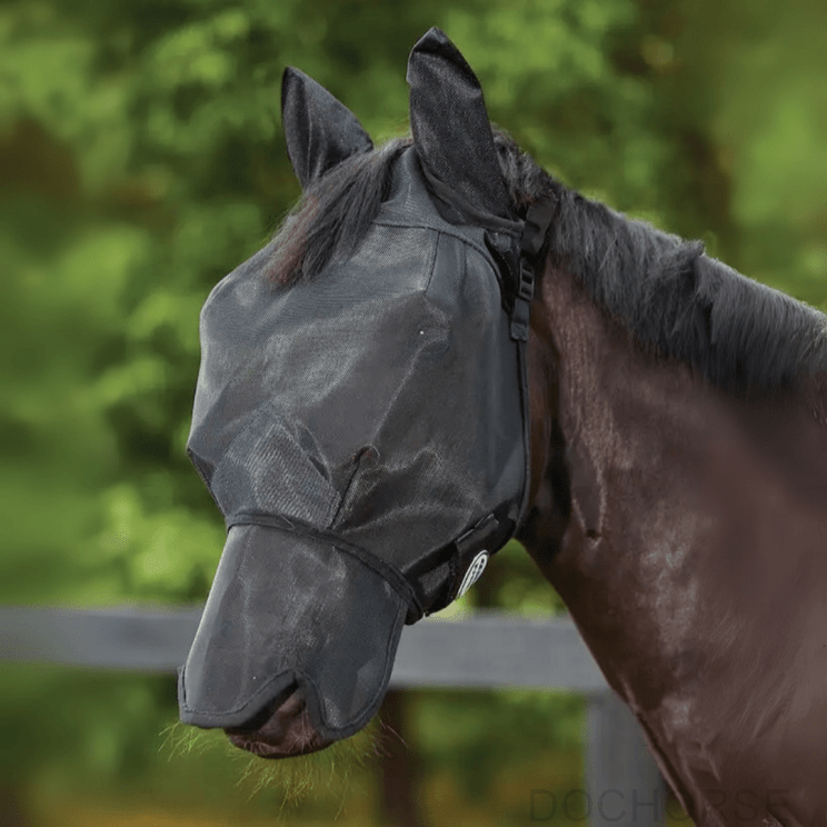 Weatherbeeta Fly Mask ComFiTec Double Dart Deluxe With Ears