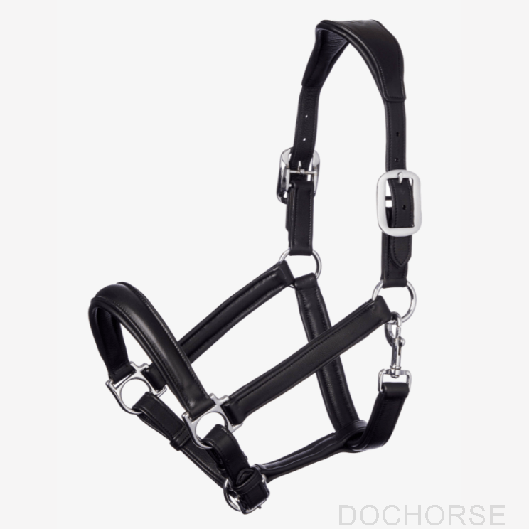 Lemieux Headcollar Anatomic Leather Black