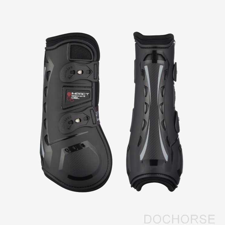 Lemieux Tendon Boots Impact Responsive Black
