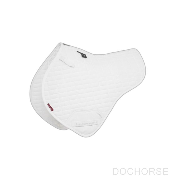 LeMieux Self-Cool Close Contact Half Square White 