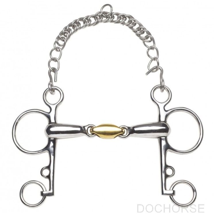 Feeling Pelham Bit Short Shanks Anatomic Cyprium