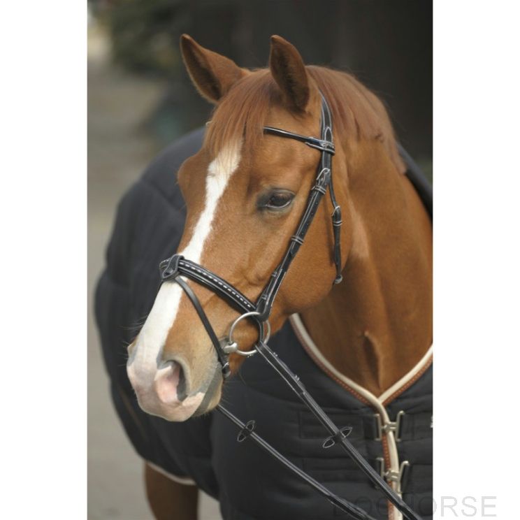 Penelope Point Sellier Bridle Black
