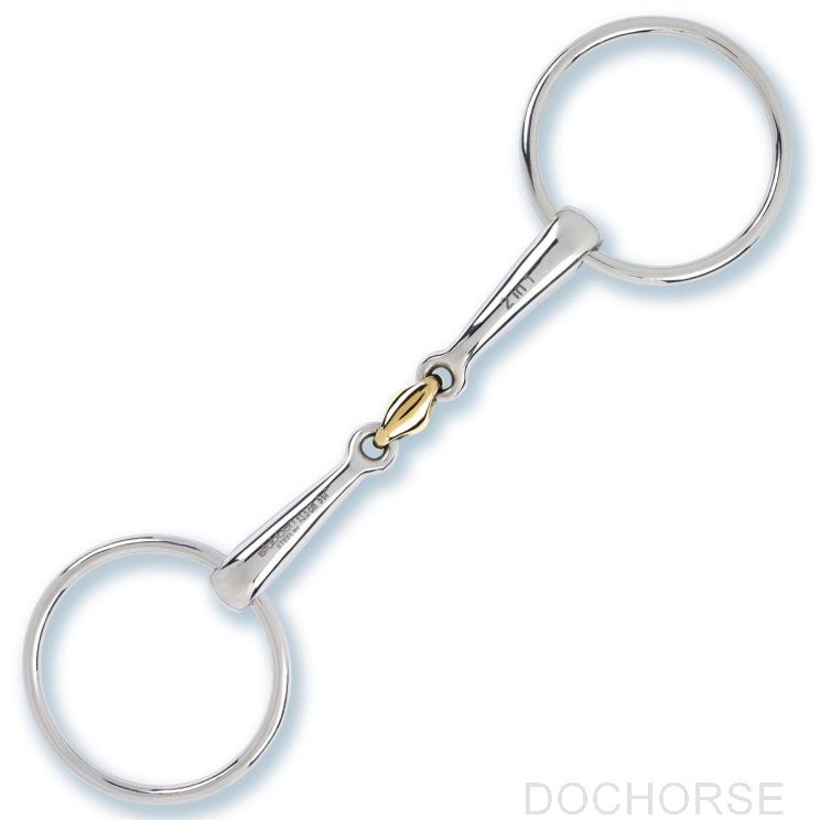 Stübben Loose Ring Snaffle Double Broken 2in1