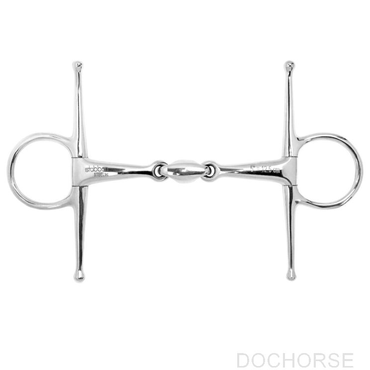 Stübben Full Cheek Snaffle Double Broken