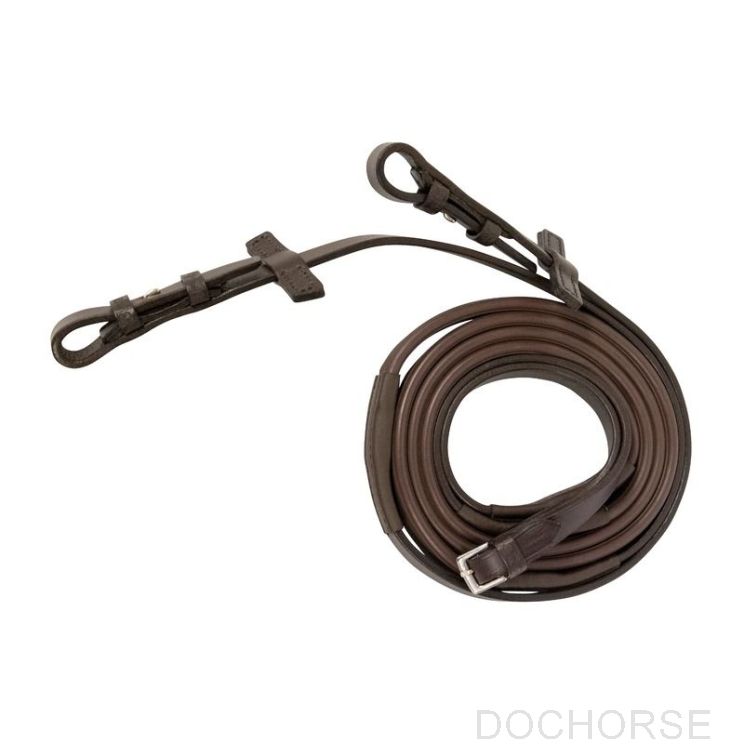 Stübben Reins Rubber Slimline Ebony