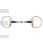 BR Roller Double Jointed Eggbutt Snaffle Sweet Iron 16MM