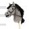 QHP Bitless Bridle Hobby horse Black