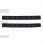 Dominick Front Closure Straps (2-pack) Black