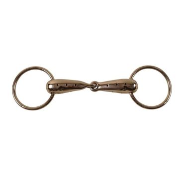 Hollow Snaffle Bit With Holes 13,5 cm