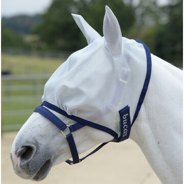 Bucas Freedom Vliegenmasker Silver