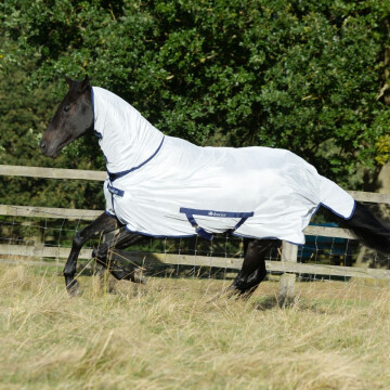 Bucas Fly Rug Freedom + Full Neck Silver