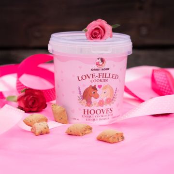 Candy Horse Valentine Hooves Love filled cookies Candy Horse Valentine Hooves Love filled cookies