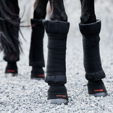 Incrediwear Equine Standing Wraps Black