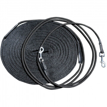 Harry's Horse Double lunging draw reins black