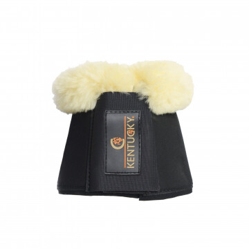 Kentucky sheepskin overreach boots black