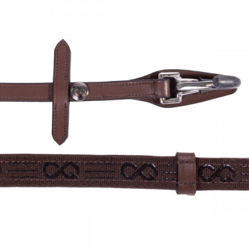 Presteq Reins Clip + Stops (8cm) 