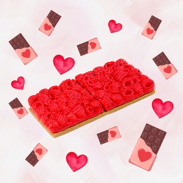 Candy Horse Valentine Raspberry Bar Candy Horse Valentine Raspberry Bar