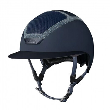 Kask Helmet Star Lady Matt Navy Swarovski Frame