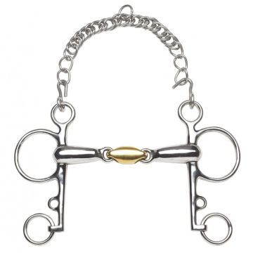 Feeling Pelham Bit Short Shanks Anatomic Cyprium