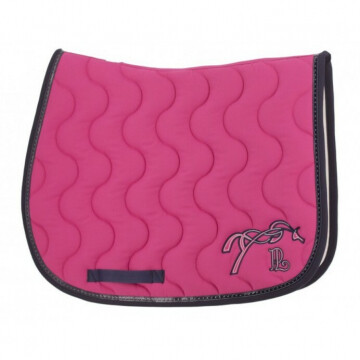 Pénélope Saddle Pad Jumping Classique Navy Pink