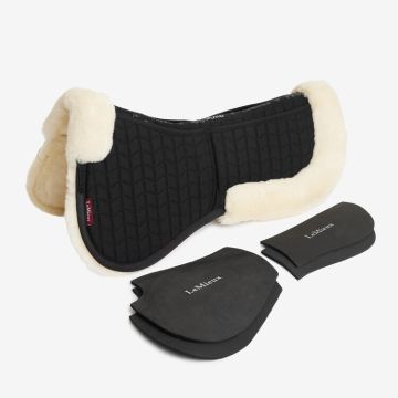 LeMieux Half Pad Merino+ ProSorb 2 Pocket Natural